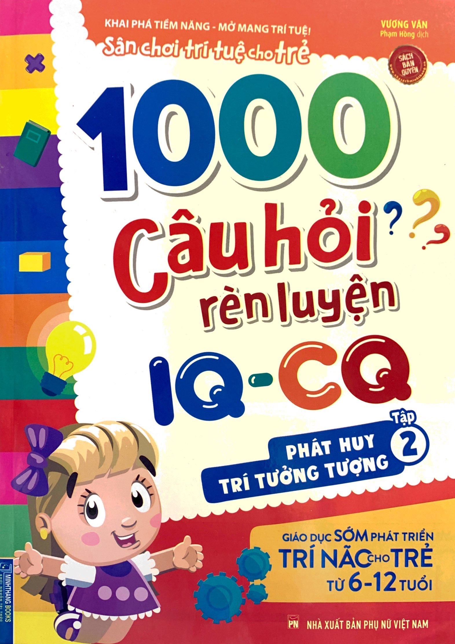 bộ 1000 câu hỏi rèn luyện iq - cq - phát huy trí tưởng tượng - tập 2 - Ảnh 2