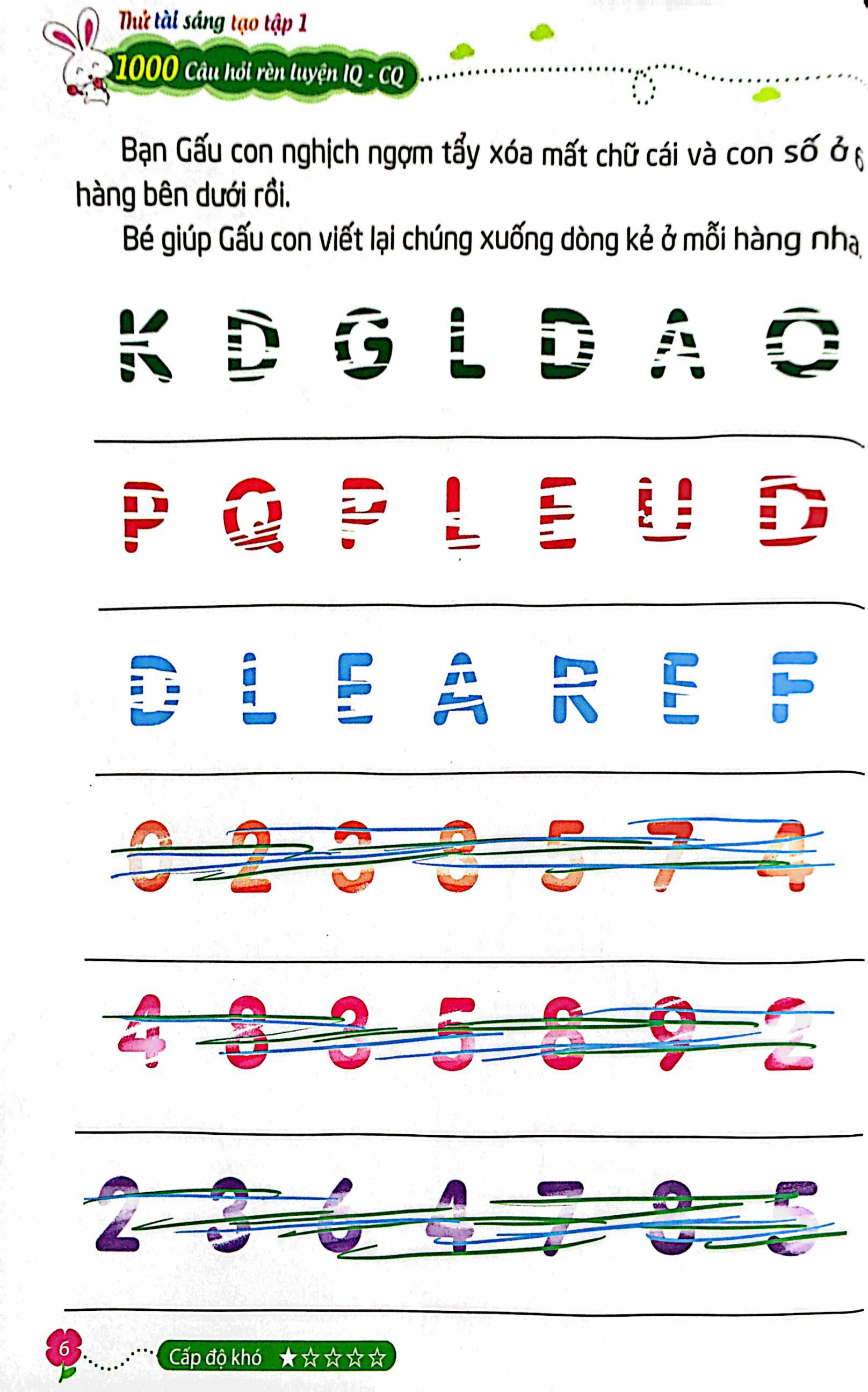 bộ 1000 câu hỏi rèn luyện iq - cq - thách thức sáng tạo - tập 1 - Ảnh 6