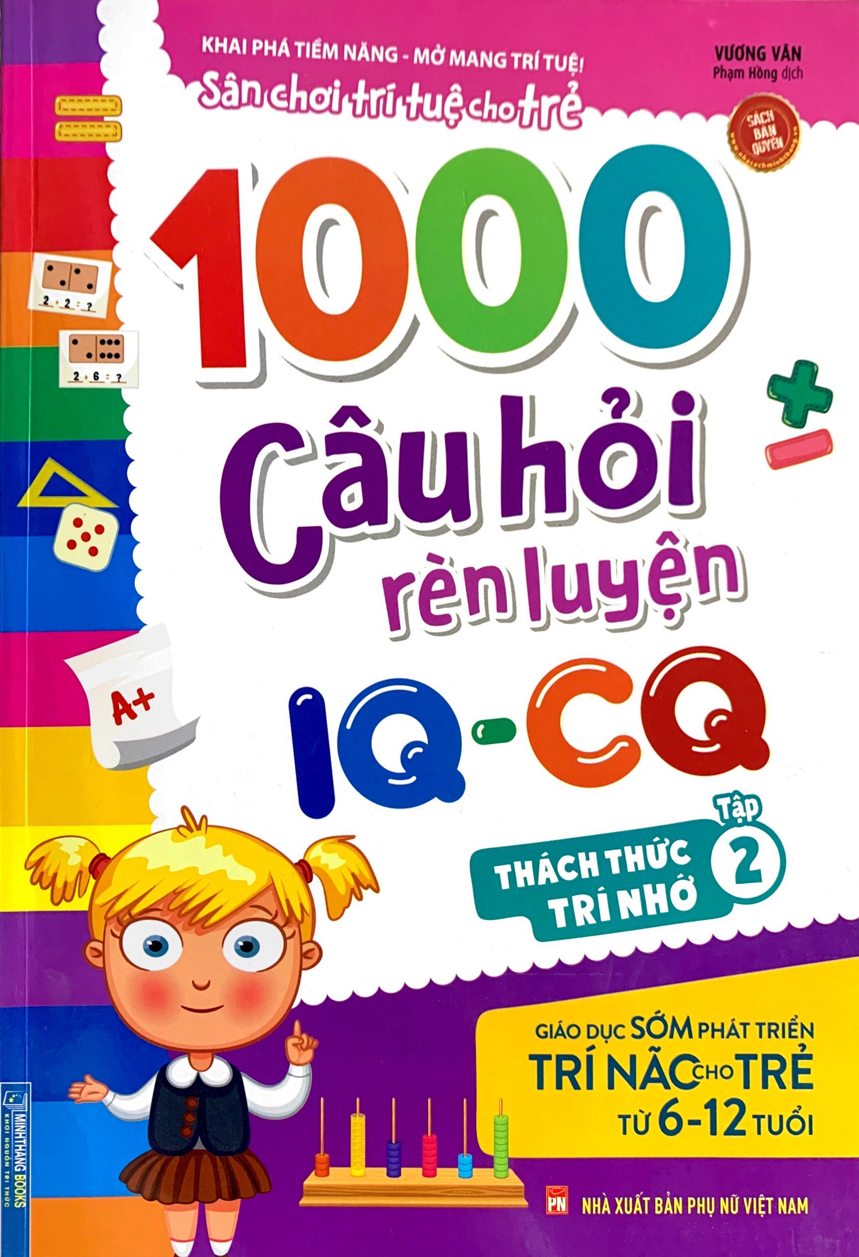 bộ 1000 câu hỏi rèn luyện iq - cq - thách thức trí nhớ - tập 2 - Ảnh 2