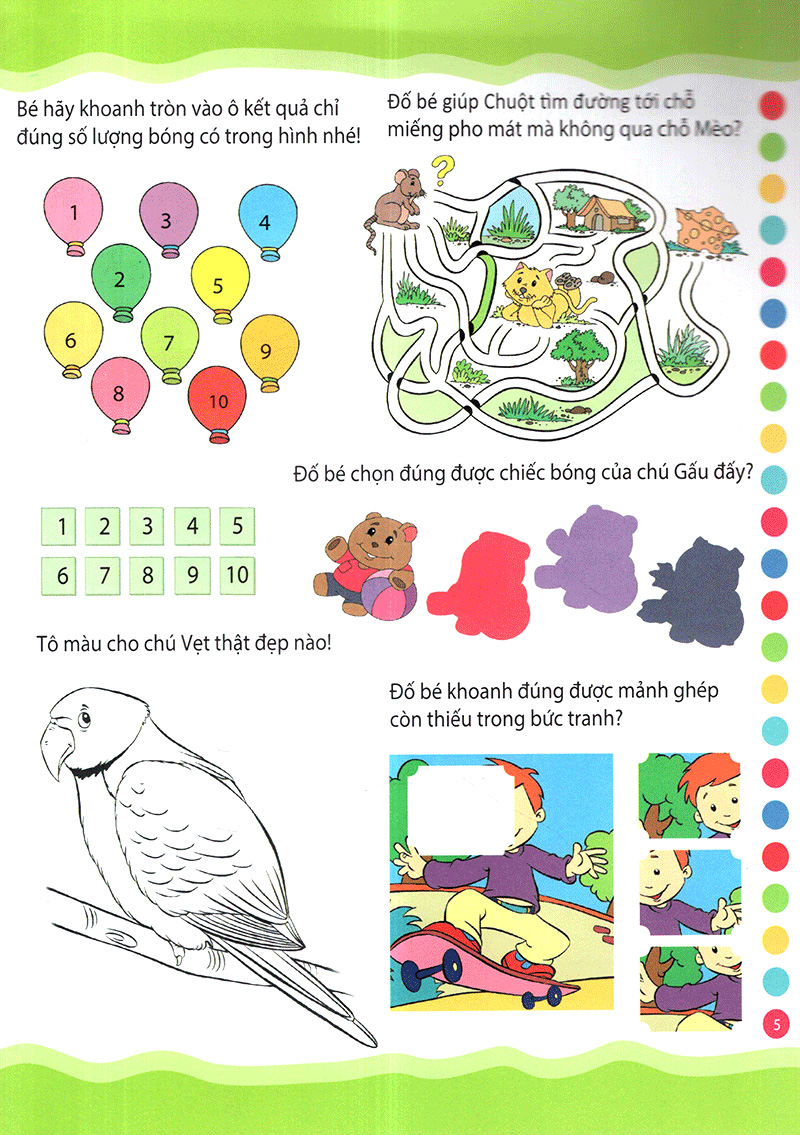 bộ 1001 trò chơi tư duy - quyển 6 - Ảnh 10