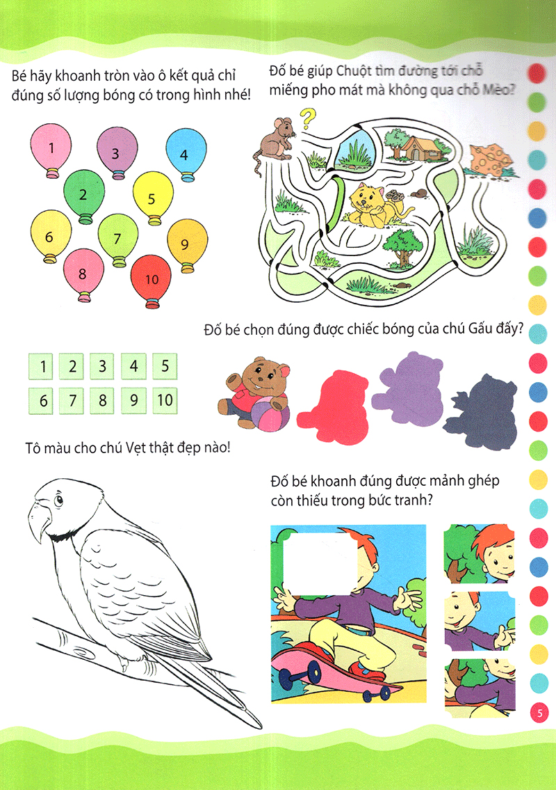 bộ 1001 trò chơi tư duy - quyển 6 - Ảnh 11