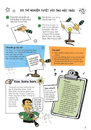 bộ 101 thí nghiệm - tuyệt vời ông mặt trời (tập 2) - Ảnh 10