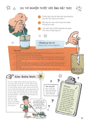 bộ 101 thí nghiệm - tuyệt vời ông mặt trời (tập 3) - Ảnh 12