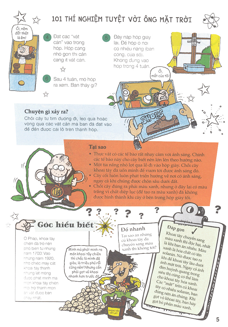 bộ 101 thí nghiệm - tuyệt vời ông mặt trời (tập 4) - Ảnh 7