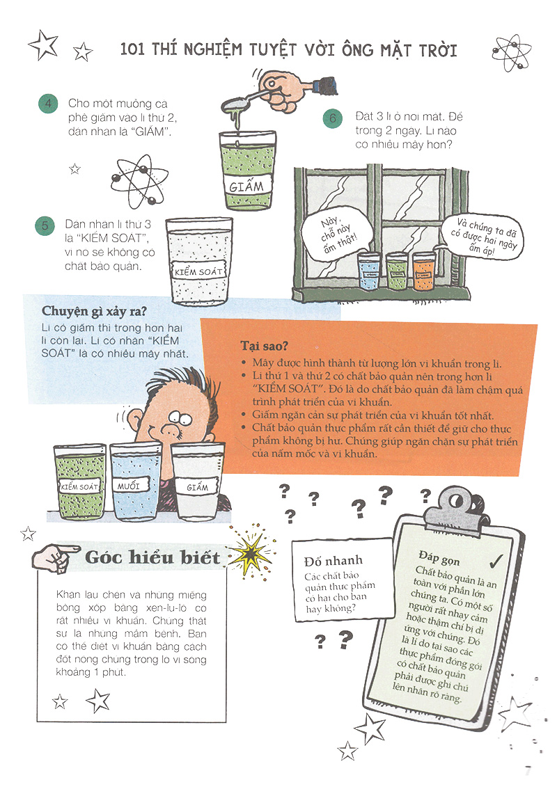 bộ 101 thí nghiệm - tuyệt vời ông mặt trời (tập 4) - Ảnh 9