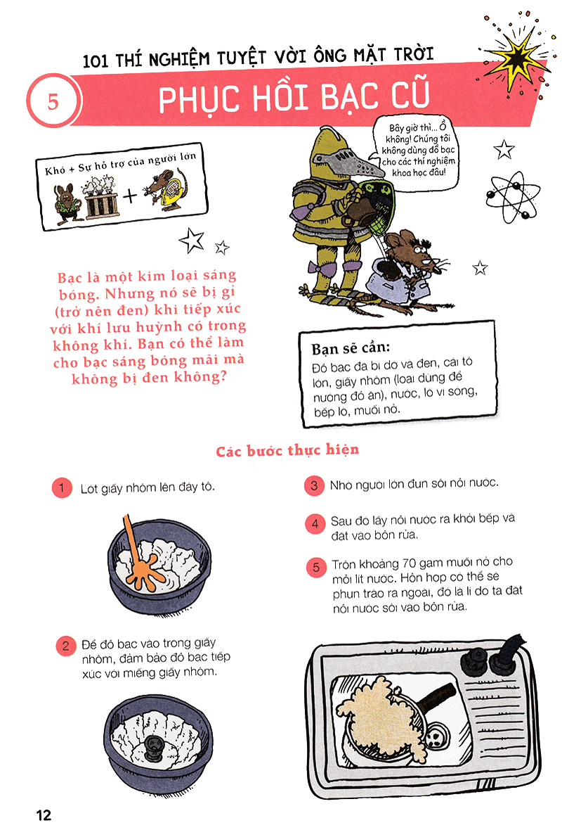bộ 101 thí nghiệm - tuyệt vời ông mặt trời (tập 5) - Ảnh 13