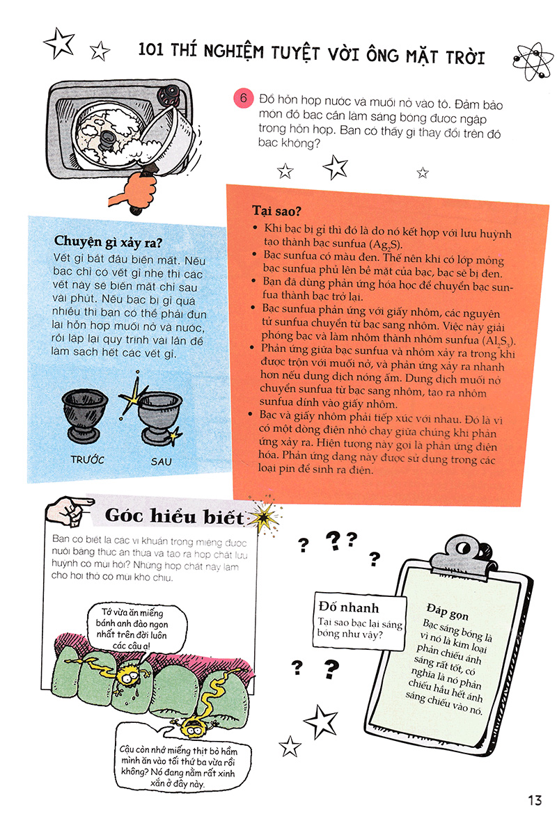 bộ 101 thí nghiệm - tuyệt vời ông mặt trời (tập 5) - Ảnh 14