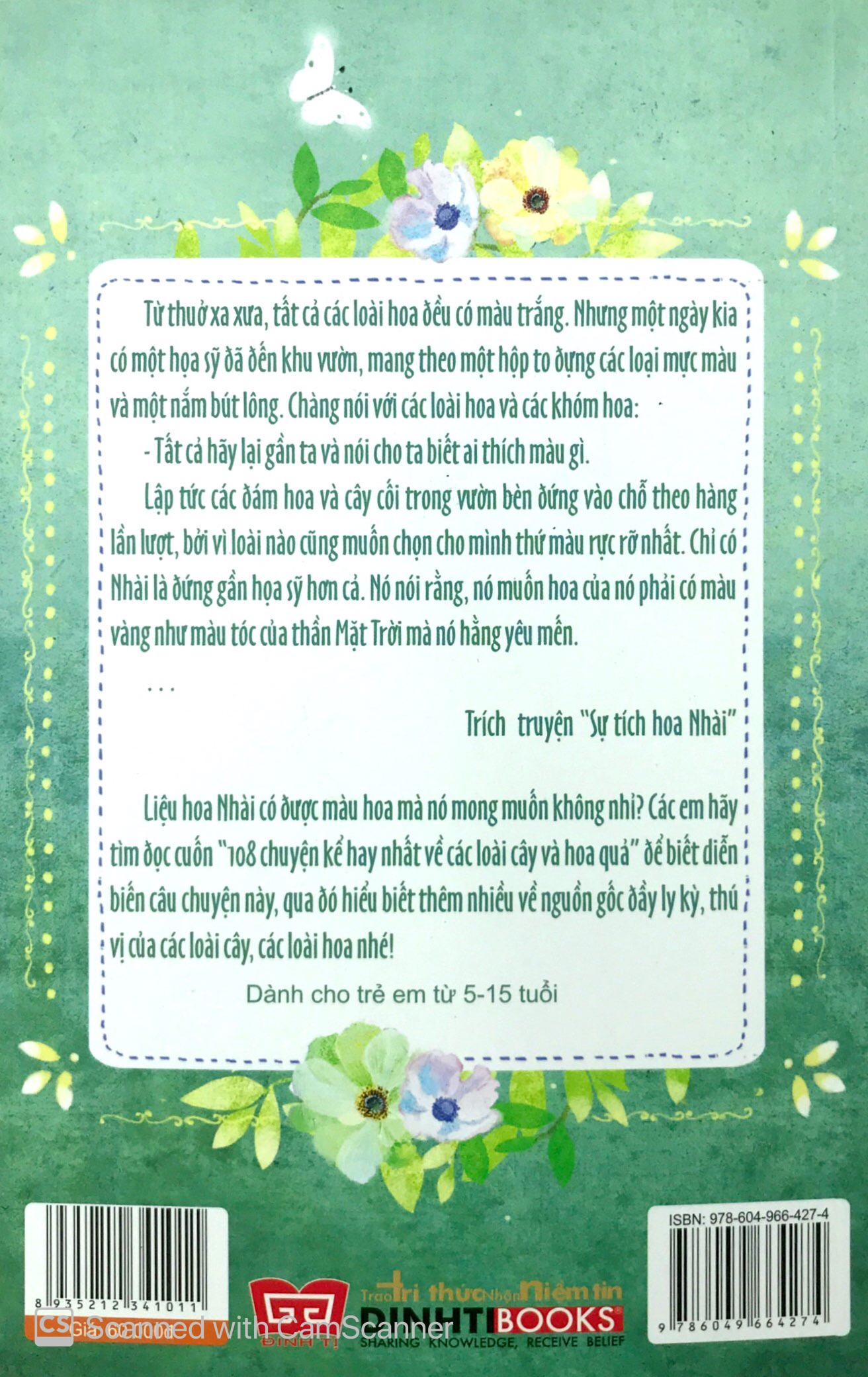 bộ 108 chuyện kể hay nhất về các loài cây và hoa quả - tập 2 (tái bản 2018) - Ảnh 12