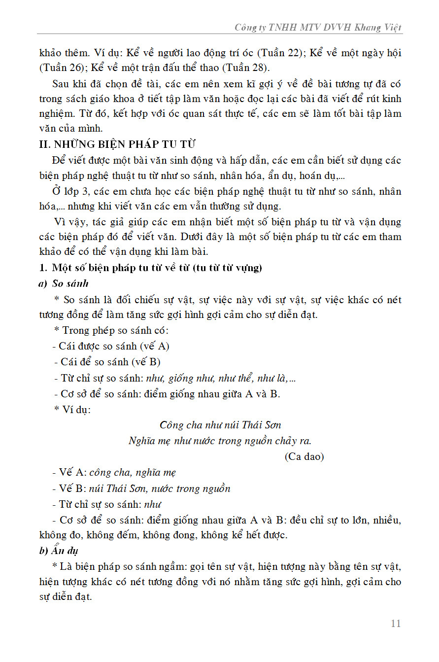 bộ 125 bài và đoạn văn hay 3 - Ảnh 18