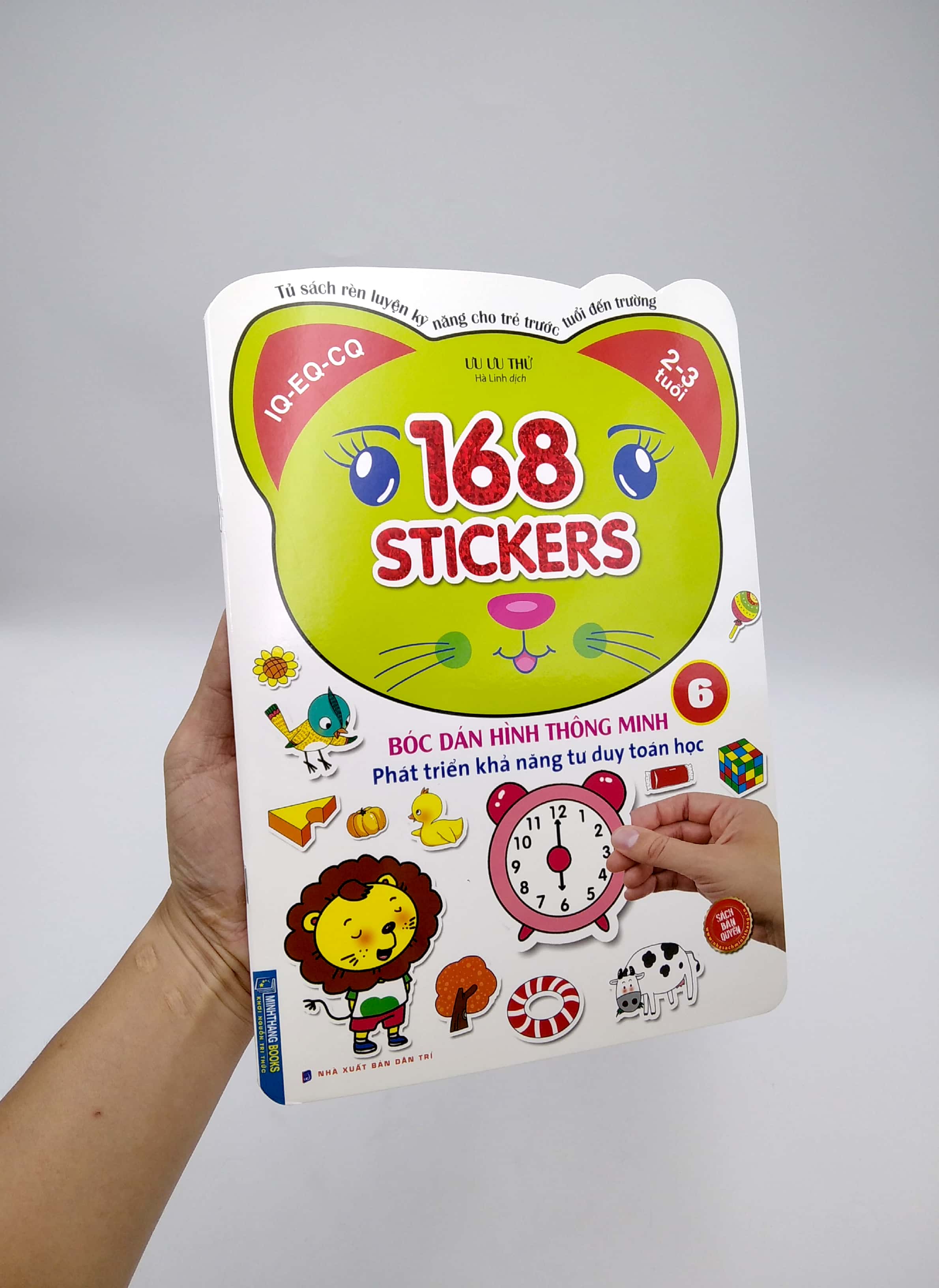 bộ 168 stickers - bóc dán hình thông minh phát triển tư duy toán học 6 - Ảnh 7