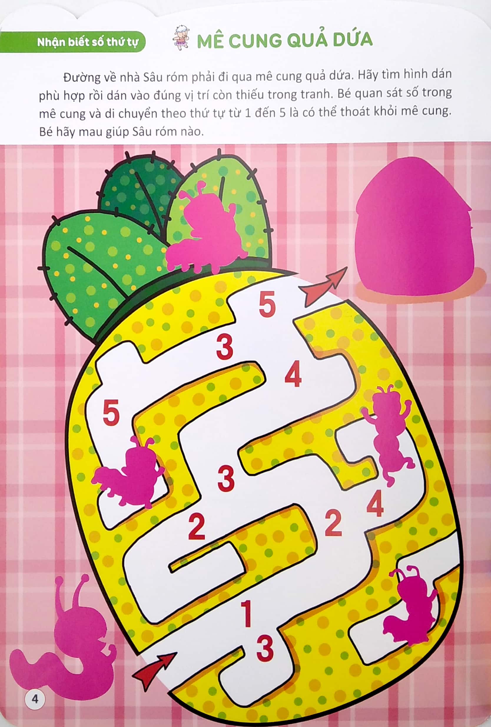 bộ 178 stickers - bóc dán thông minh phát triển khả năng tư duy toán học (3 - 4 tuổi) - tập 3 - Ảnh 6