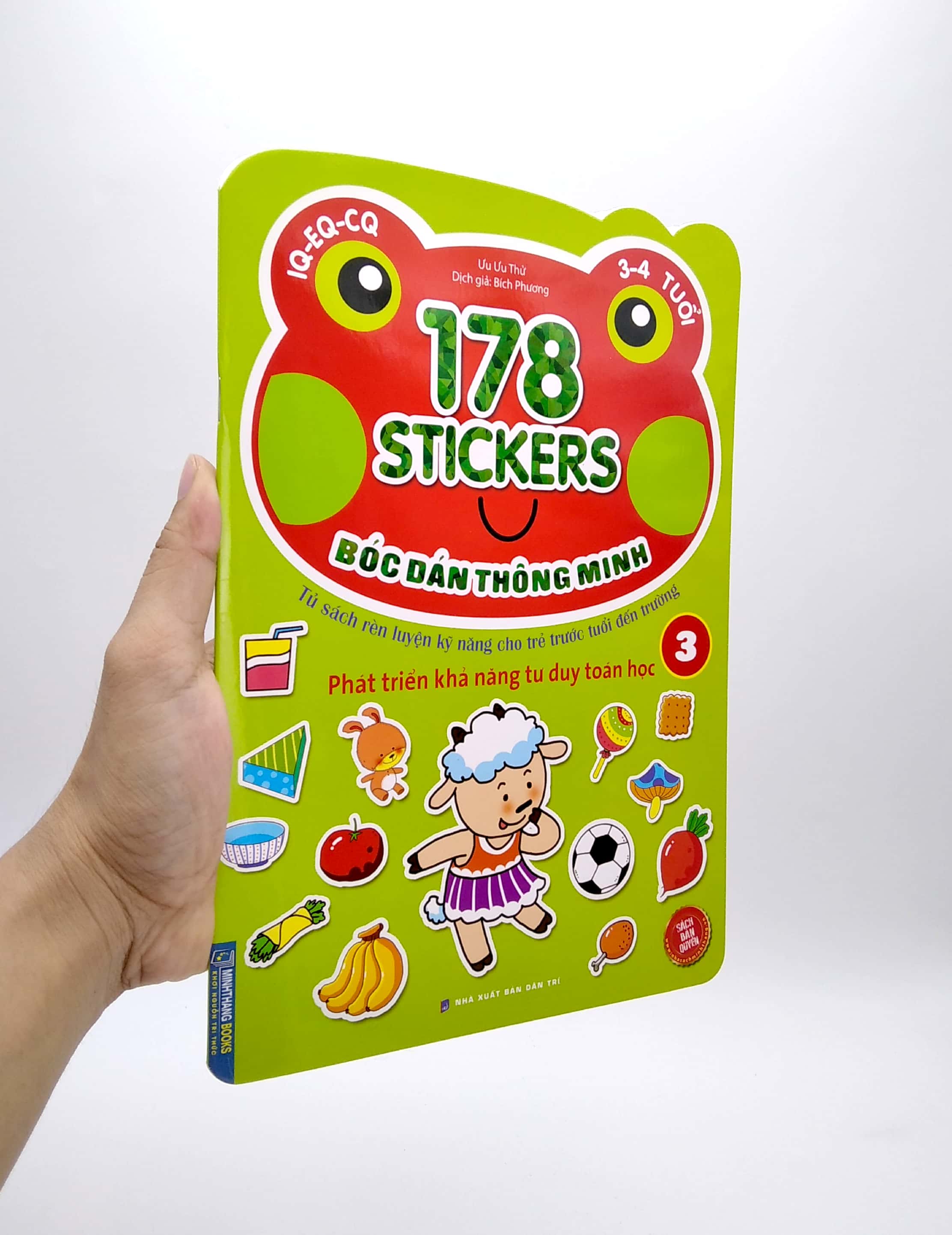 bộ 178 stickers - bóc dán thông minh phát triển khả năng tư duy toán học (3 - 4 tuổi) - tập 3 - Ảnh 7