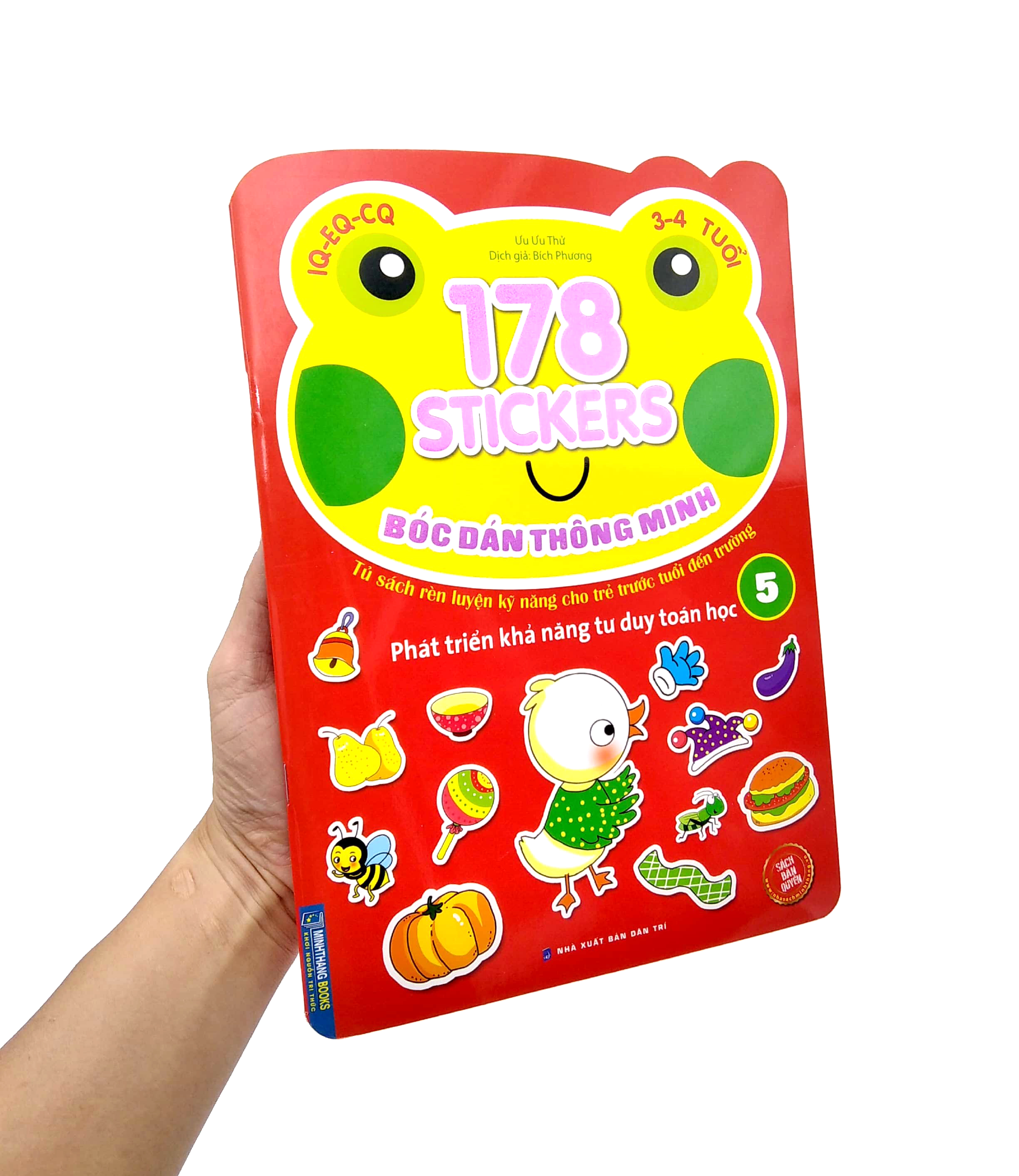 bộ 178 stickers - bóc dán thông minh phát triển khả năng tư duy toán học (3 - 4 tuổi) - tập 5 - Ảnh 7