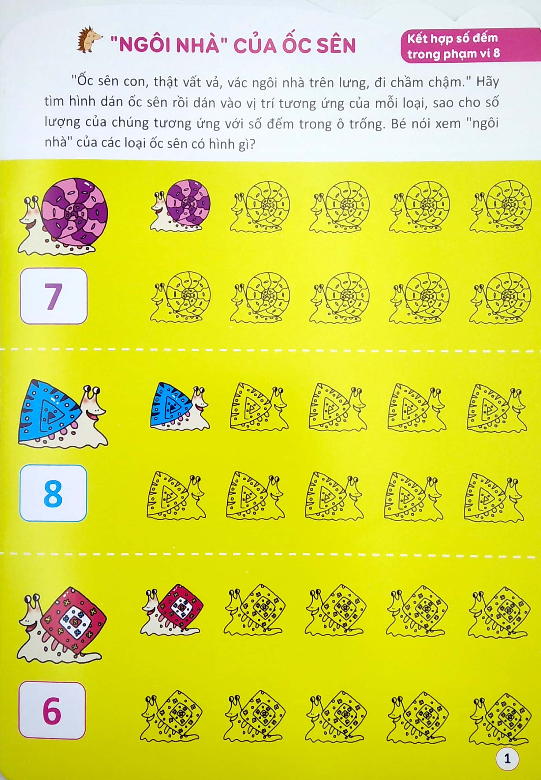 bộ 188 stickers - bóc dán thông minh phát triển khả năng tư duy toán học (4 - 5 tuổi) - tập 3 - Ảnh 4