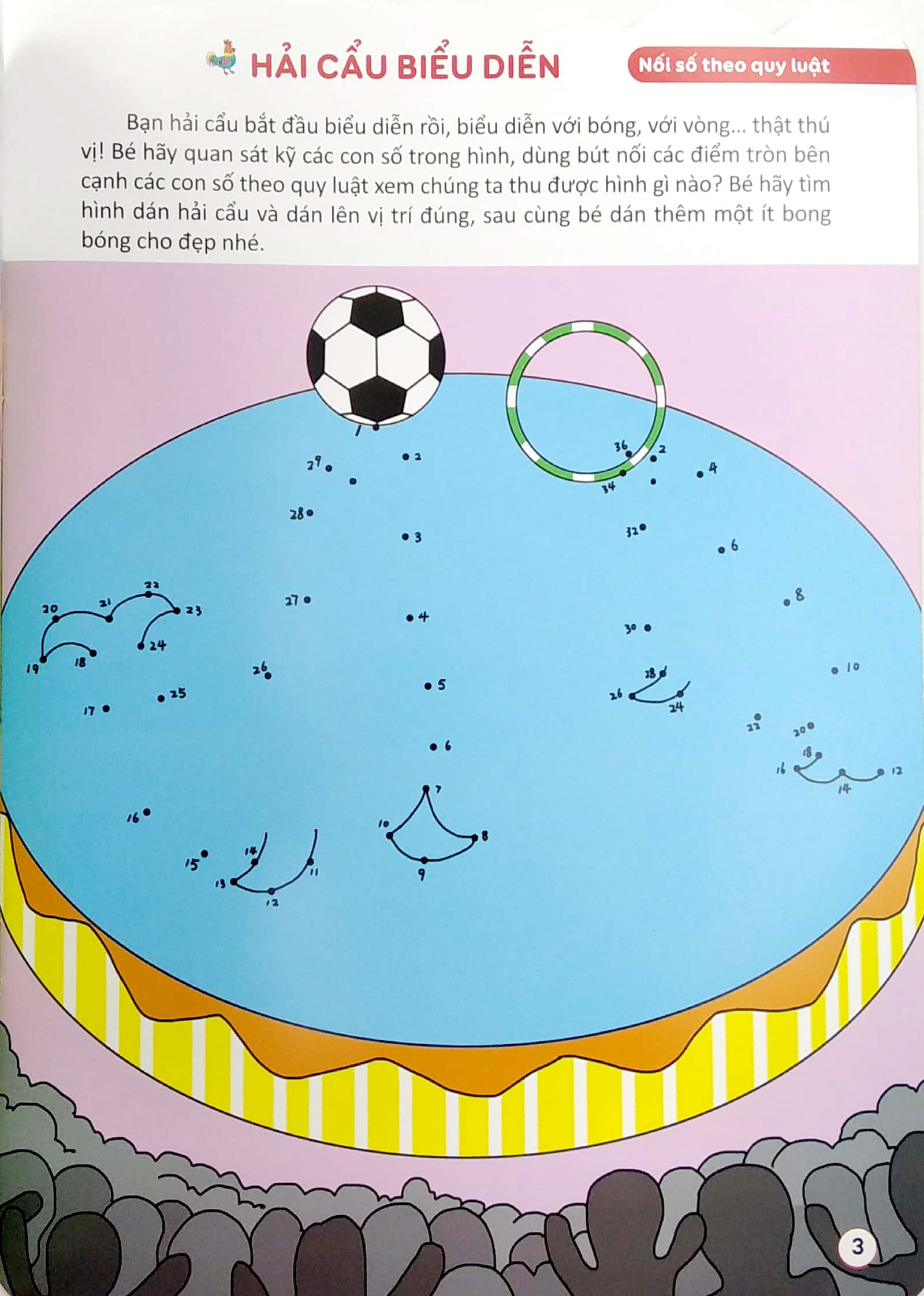 bộ 198 sticker - bóc dán hình thông minh phát triển khả năng tư duy toán học iq eq cq (5-6 tuổi) - quyển 6 - Ảnh 5