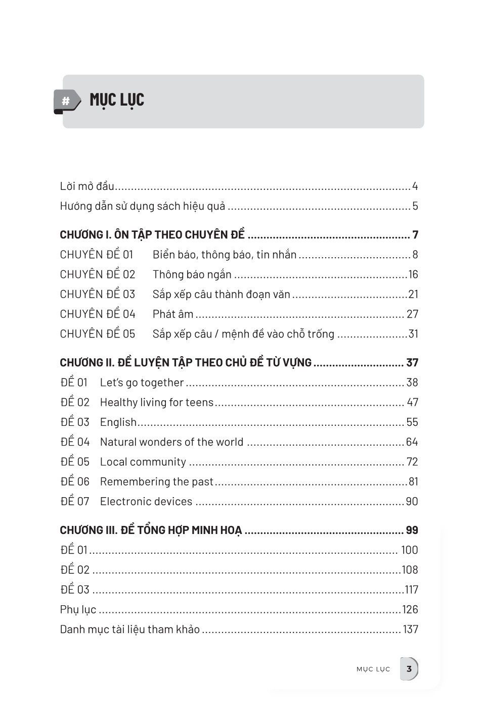 Bộ 20 Ngày Tăng Tốc-Ôn Luyện Tiếng Anh Vào 10 - Tập 1 - Ảnh 3