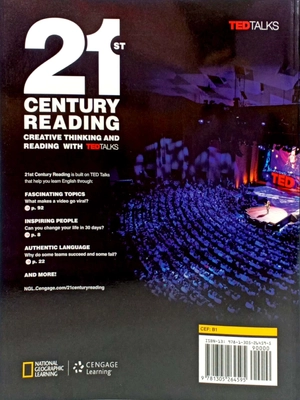 bộ 21st century reading 1: creative thinking and reading with ted talks - Ảnh 7