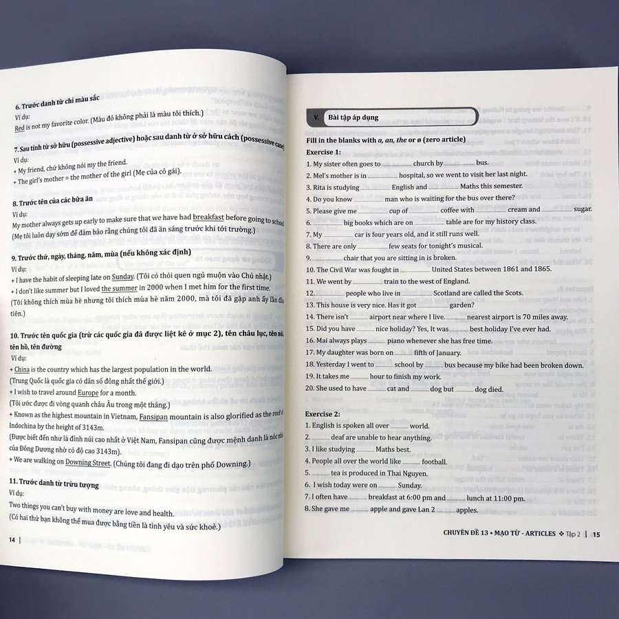 bộ 25 chuyên đề ngữ pháp tiếng anh trọng tâm - tập 2 - Ảnh 7