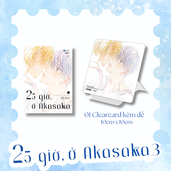 Bộ 25 Giờ, Ở Akasaka - At 25:00, In Akasaka - Tập 3 - Tặng Kèm Clearcard