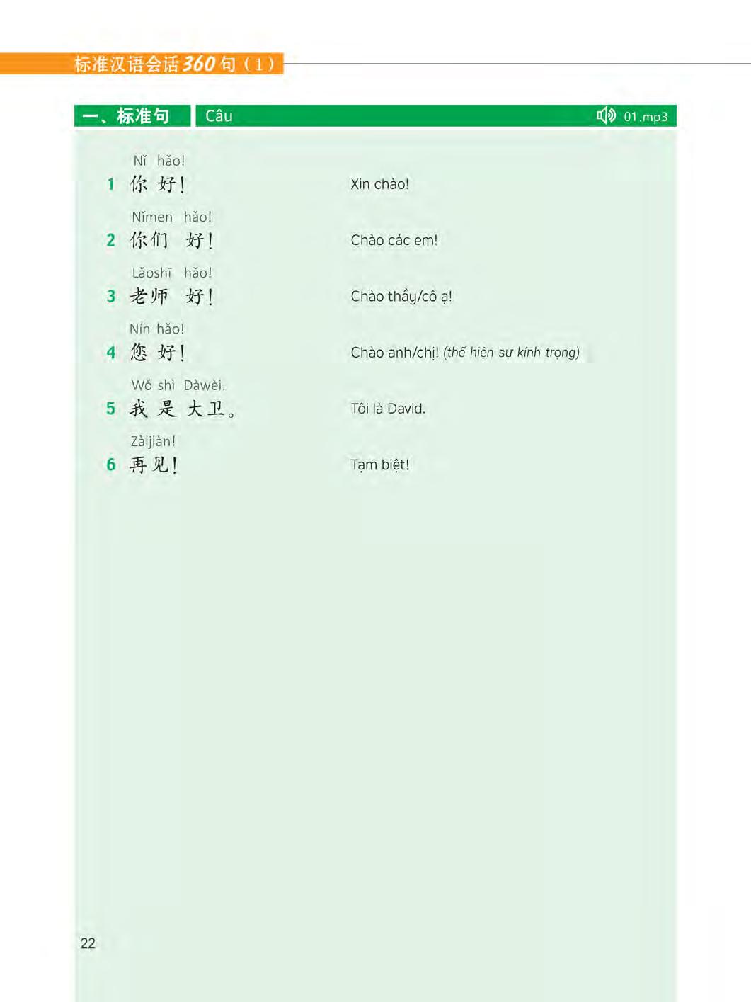 bộ 360 câu đàm thoại tiếng trung quốc - tập 1 (kèm dvd) - Ảnh 21