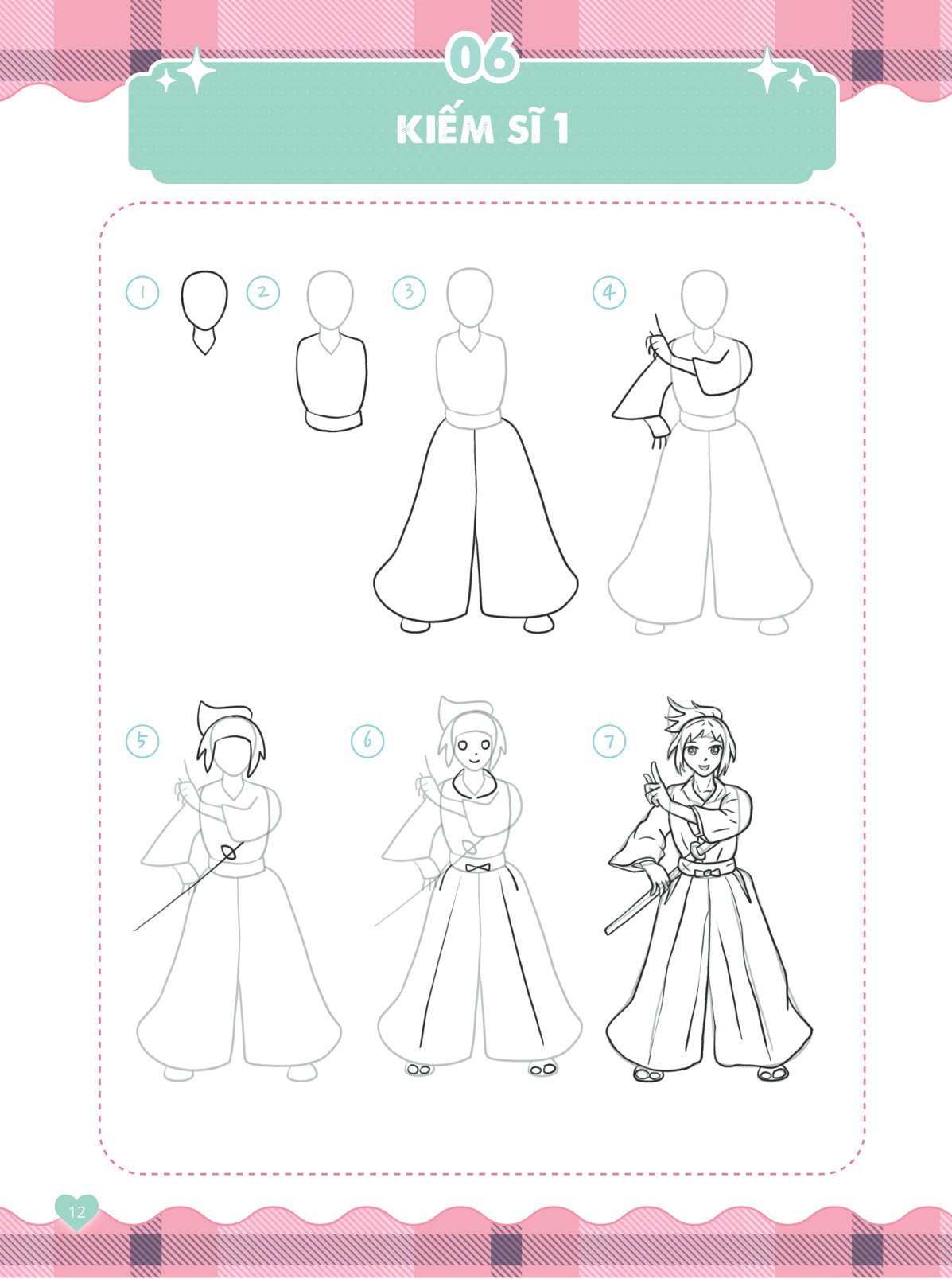 bộ 365 ngày luyện vẽ nhân vật manga - tập 1 - Ảnh 13