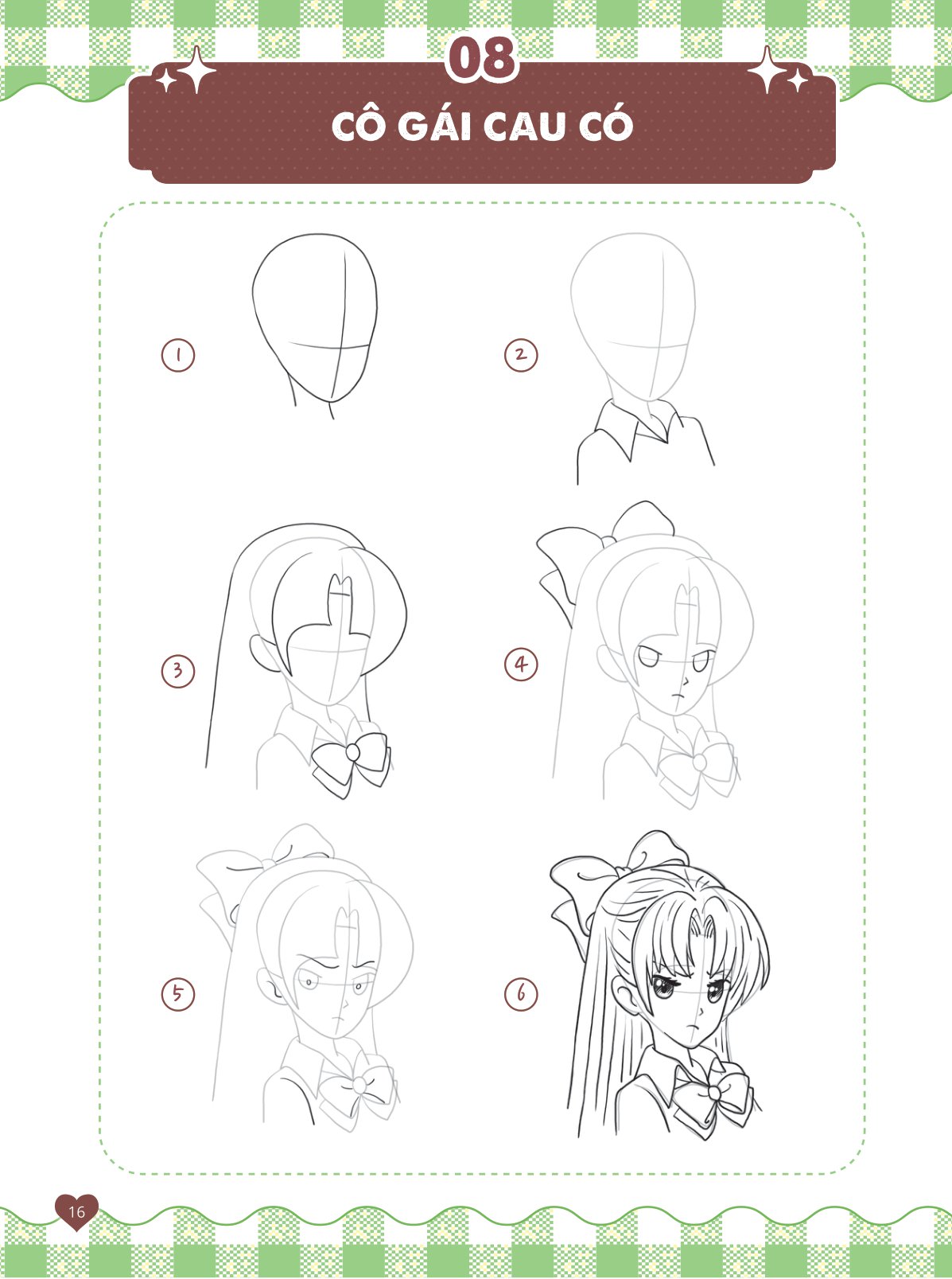 bộ 365 ngày luyện vẽ nhân vật manga - tập 2 - Ảnh 11