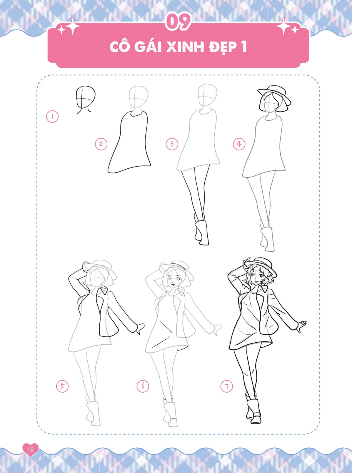 bộ 365 ngày luyện vẽ nhân vật manga - tập 2 - Ảnh 13