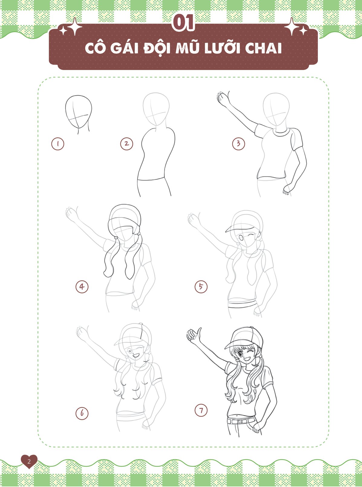 bộ 365 ngày luyện vẽ nhân vật manga - tập 2 - Ảnh 3