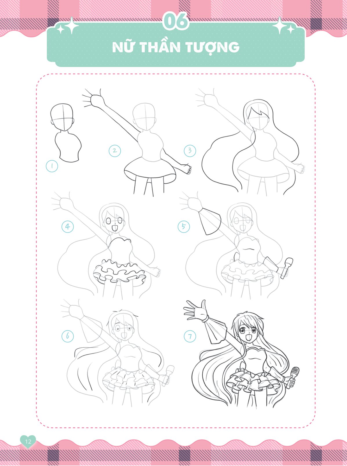 bộ 365 ngày luyện vẽ nhân vật manga - tập 2 - Ảnh 7