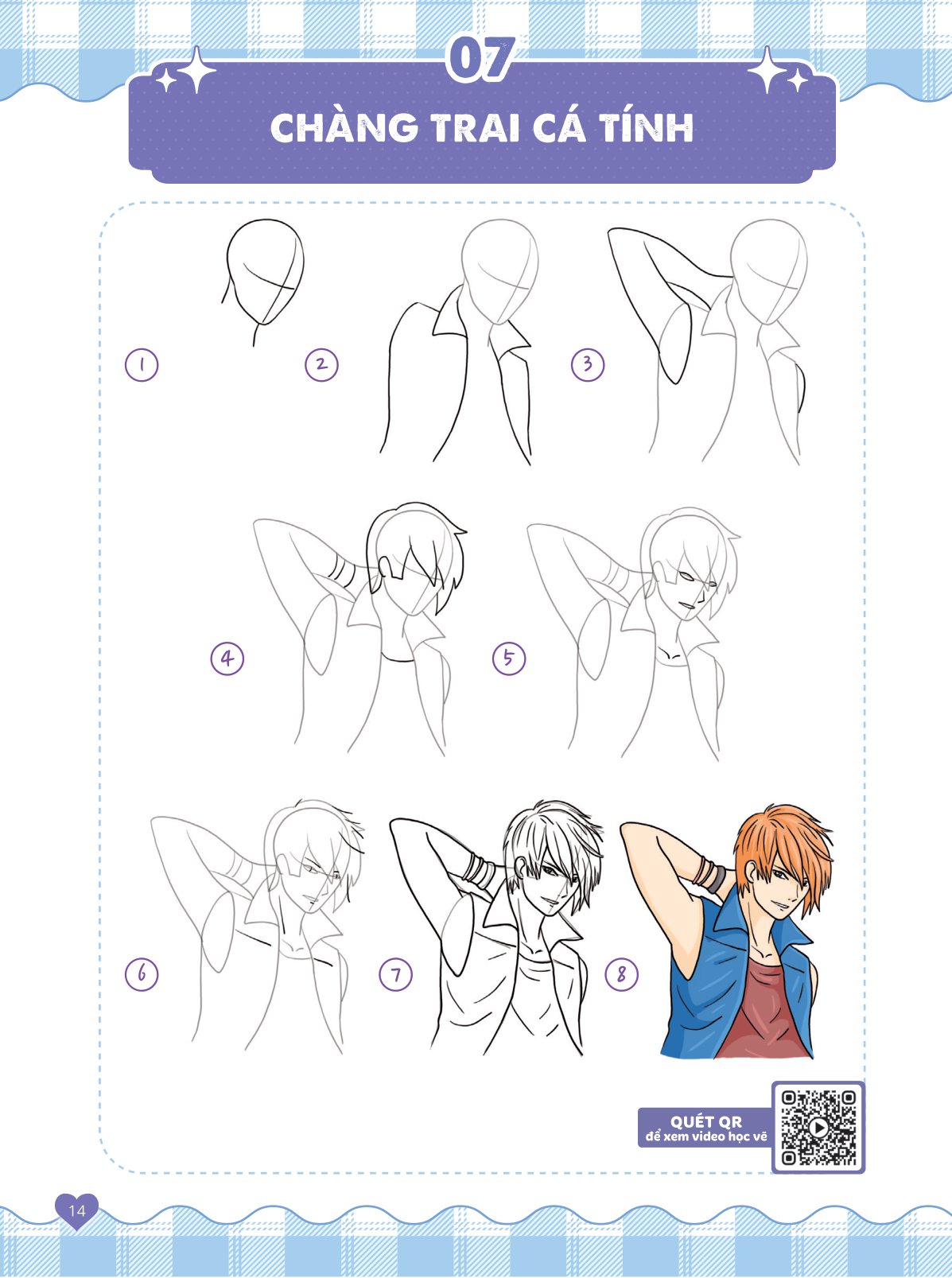 bộ 365 ngày luyện vẽ nhân vật manga - tập 2 - Ảnh 9