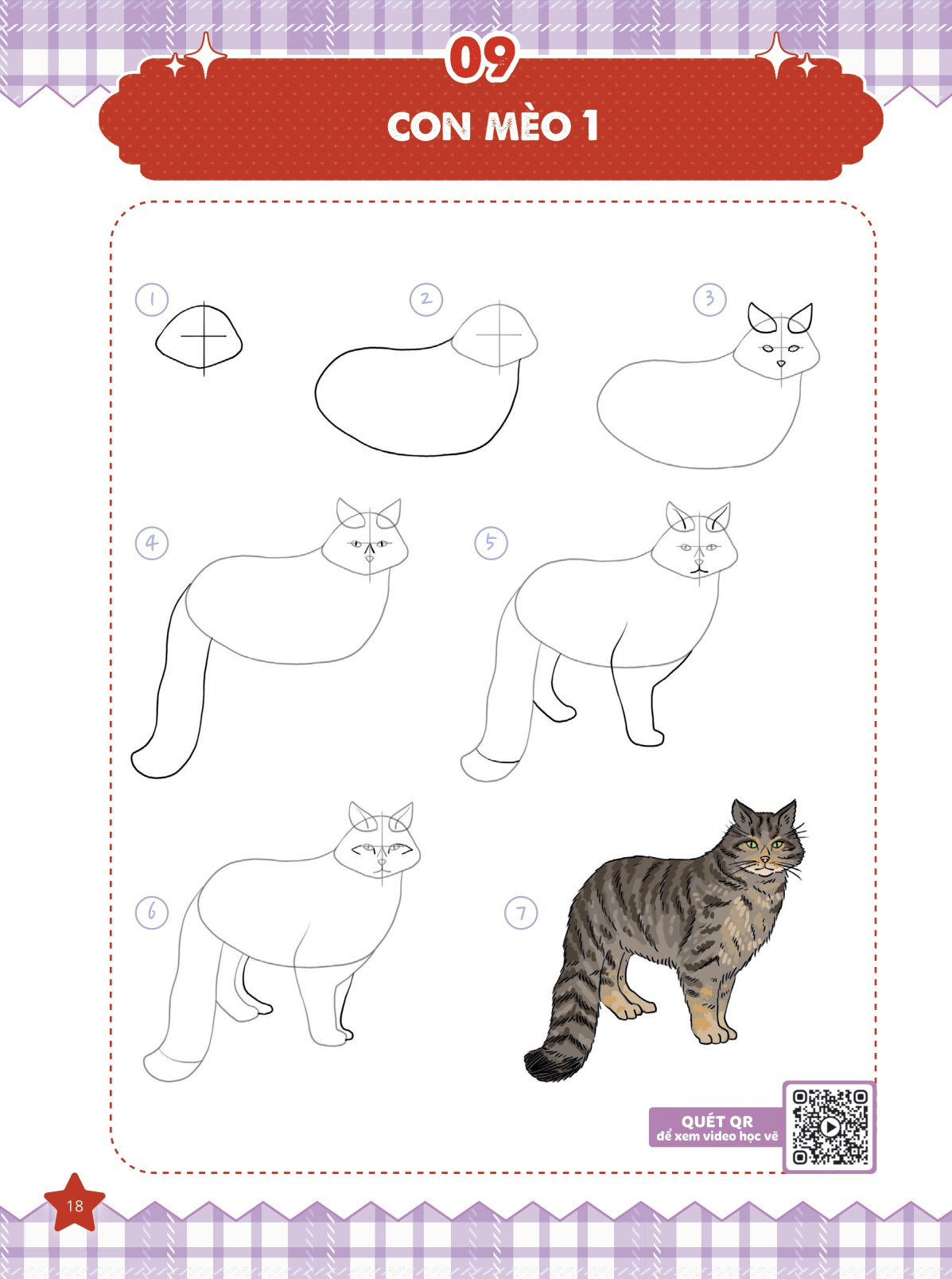 bộ 365 ngày luyện vẽ thế giới động vật - tập 1 - Ảnh 13