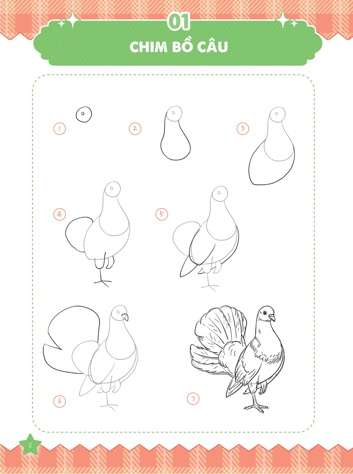 bộ 365 ngày luyện vẽ thế giới động vật - tập 2 - Ảnh 3