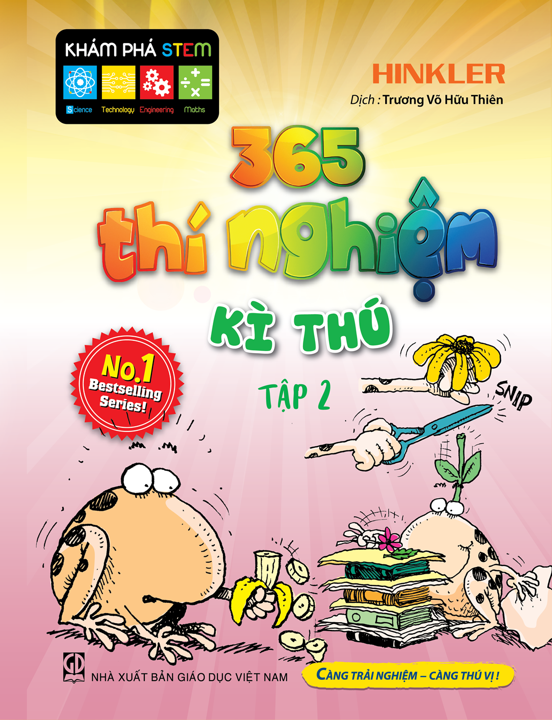 Bộ
365 Thí Nghiệm Kì Thú - Tập 2 (Tái Bản 2021) - Ảnh 2