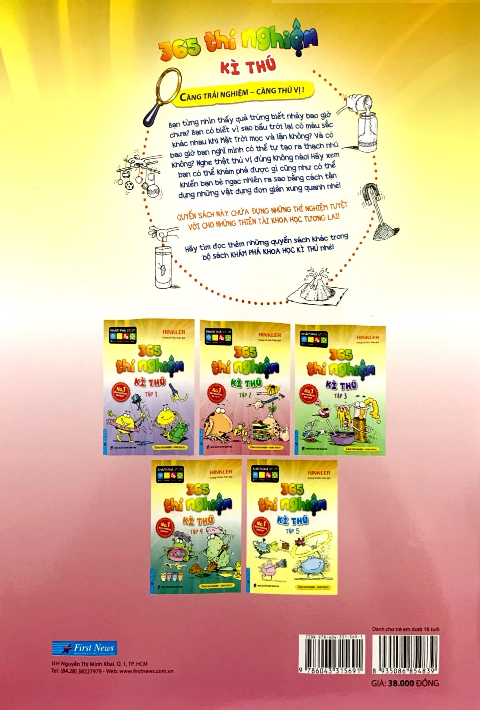 Bộ
365 Thí Nghiệm Kì Thú - Tập 2 (Tái Bản 2021) - Ảnh 7