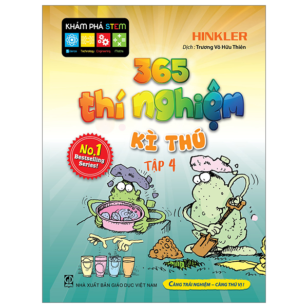 Bộ 365 Thí Nghiệm Kì Thú - Tập 4 (Tái Bản 2021)