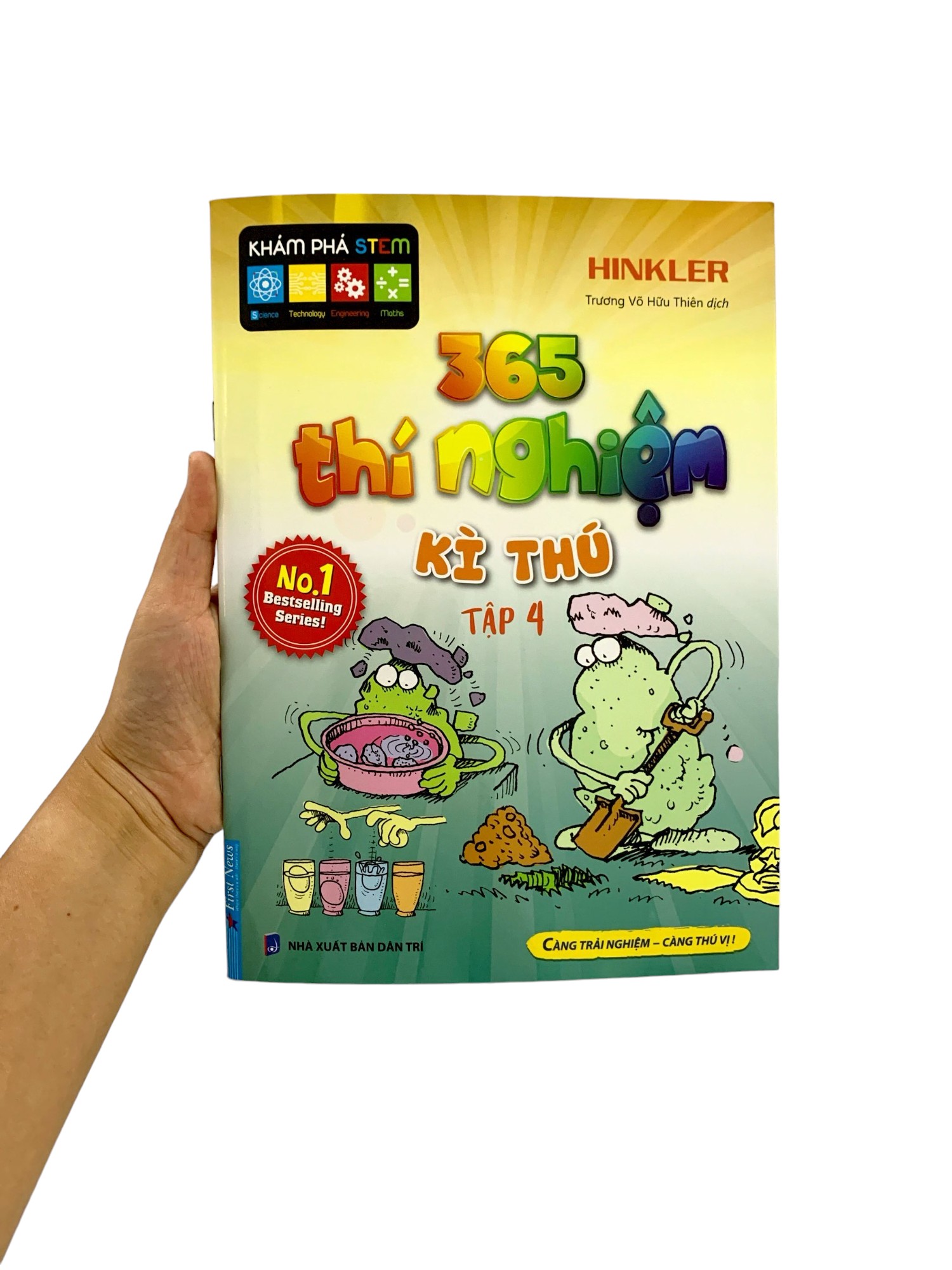 Bộ 365 Thí Nghiệm Kì Thú - Tập 4 (Tái Bản 2021) - Ảnh 8