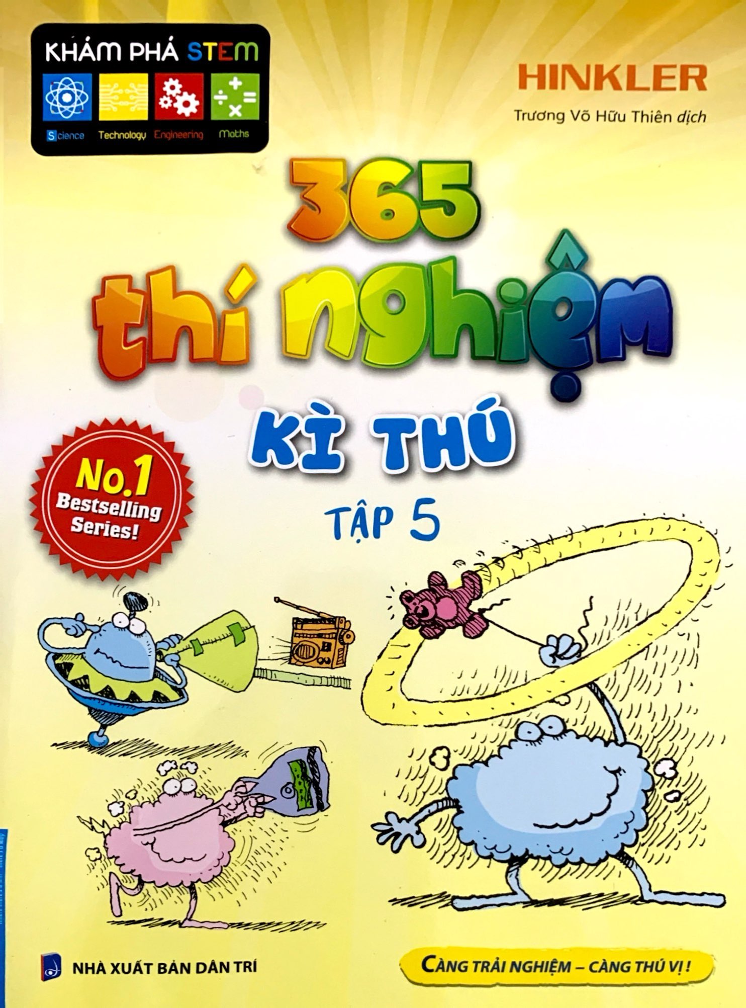 Bộ 365 Thí Nghiệm Kì Thú - Tập 5 (Tái Bản 2021) - Ảnh 3