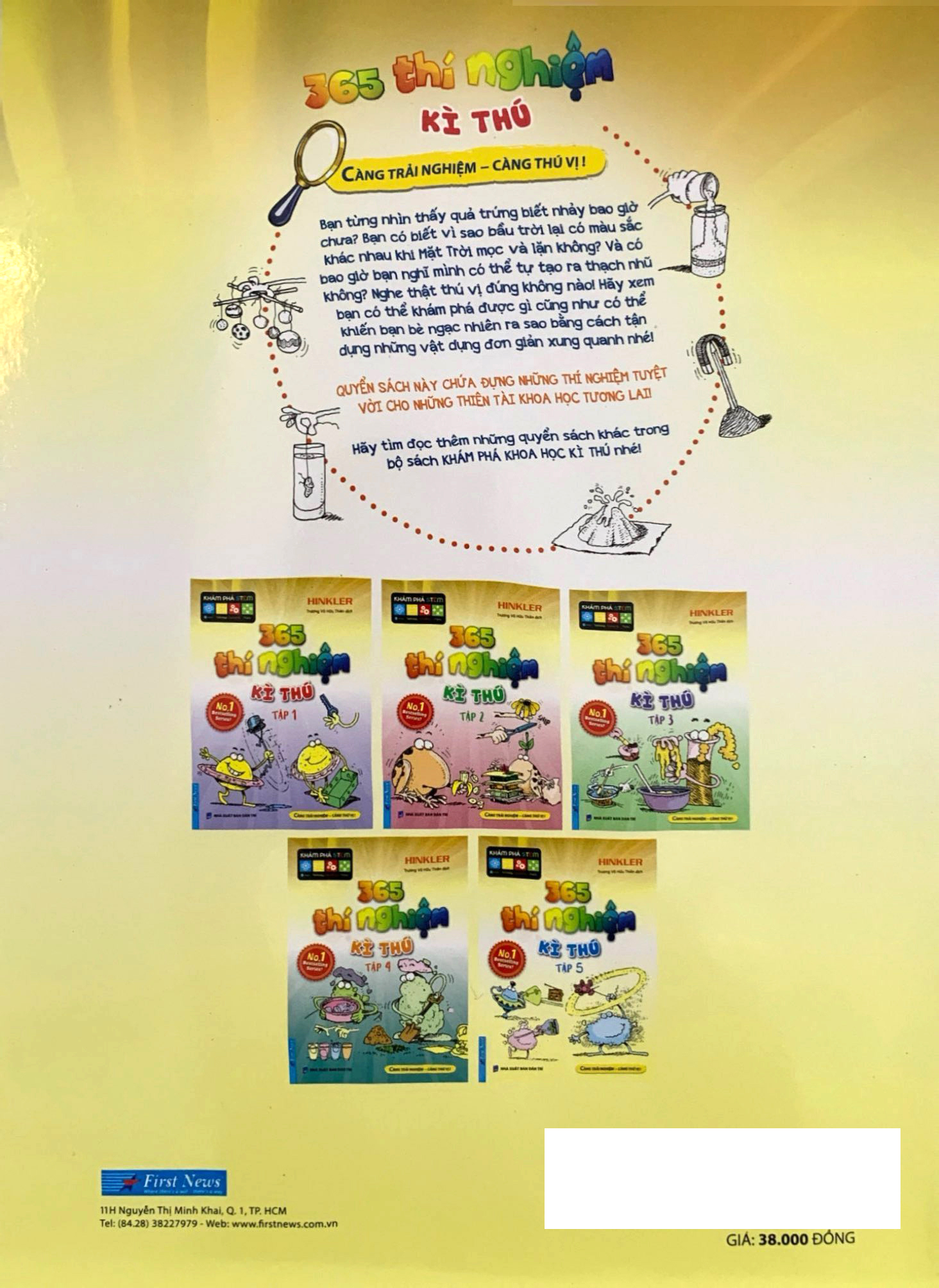 Bộ 365 Thí Nghiệm Kì Thú - Tập 5 (Tái Bản 2021) - Ảnh 7