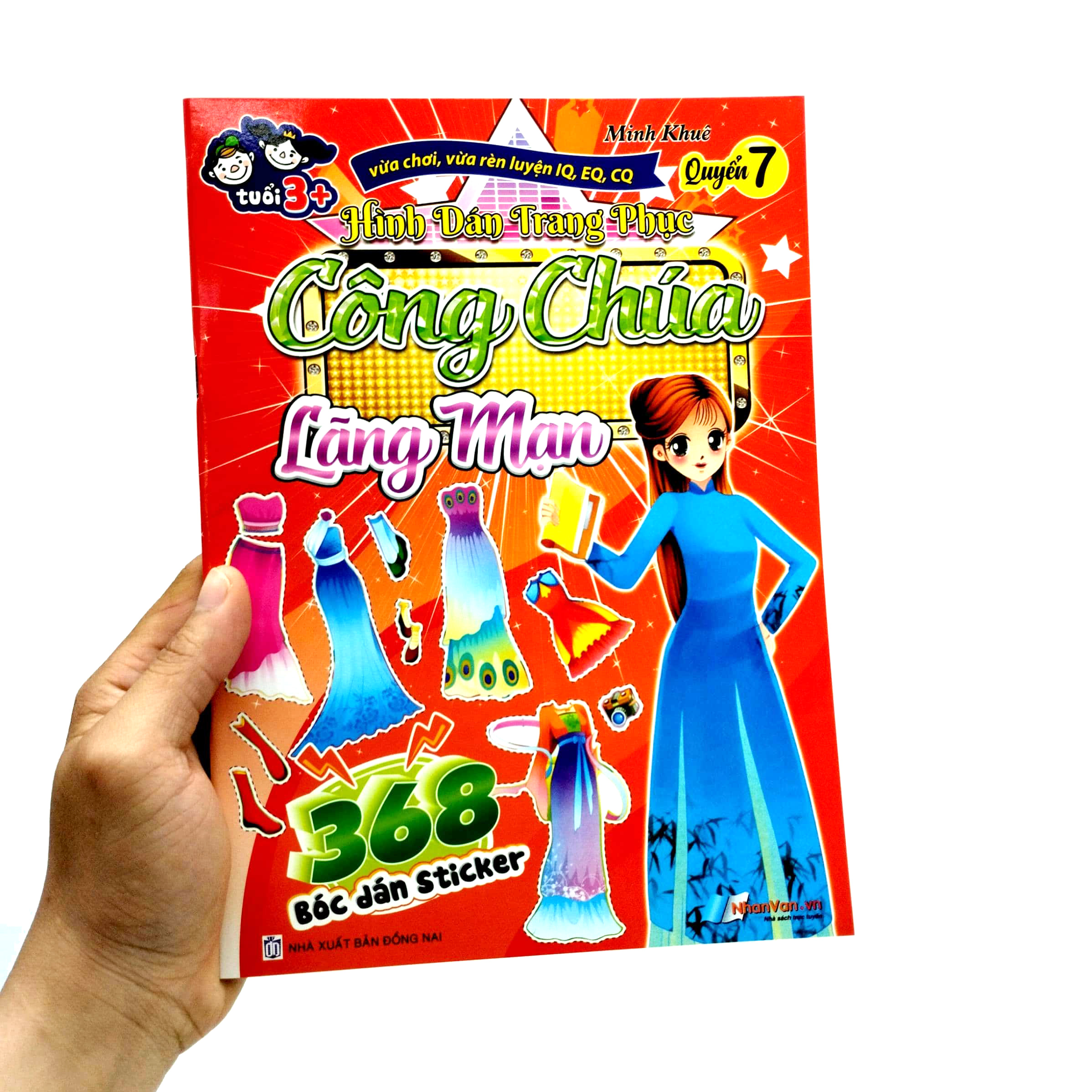 bộ 368 bóc dán sticker - hình dán trang phục công chúa - quyển 7 - lãng mạn - Ảnh 7