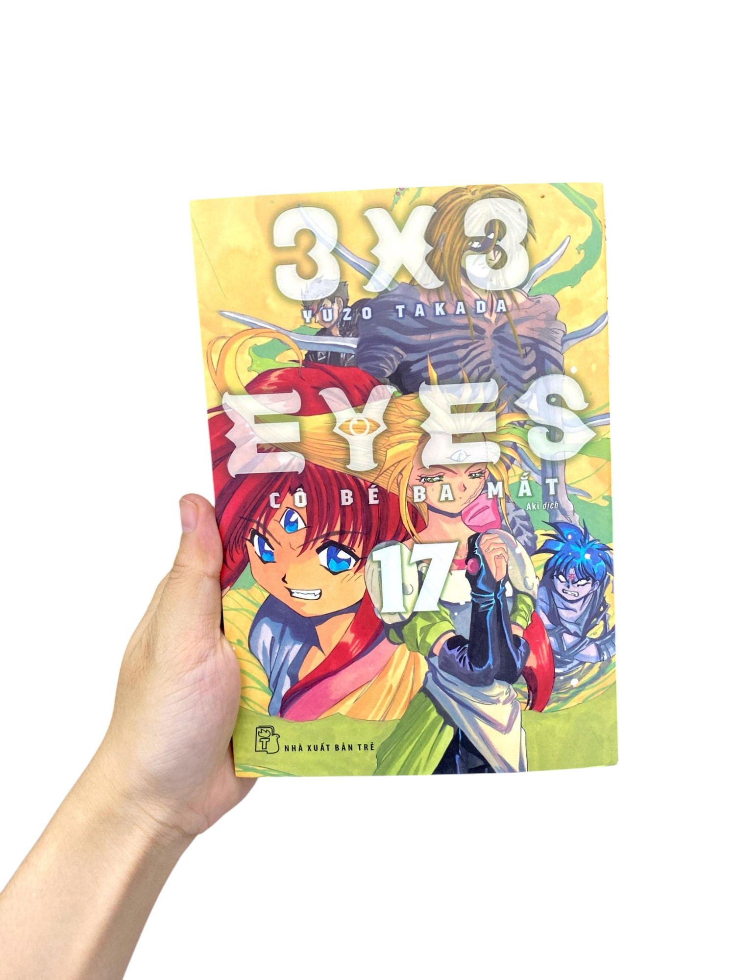 Bộ 3x3 Eyes - Cô Bé Ba Mắt - Tập 17 - Tặng Kèm Card Giấy - Ảnh 11