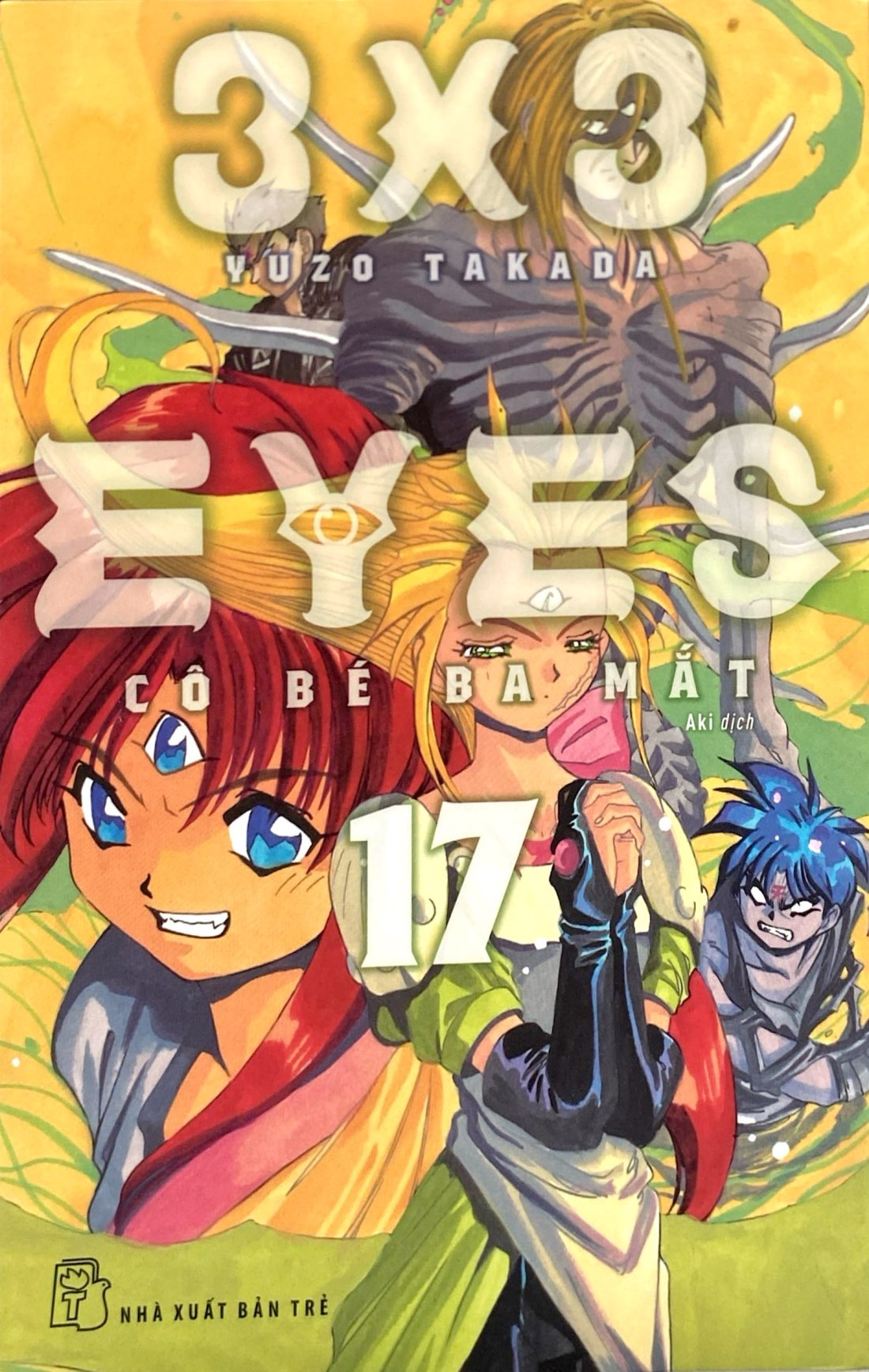 Bộ 3x3 Eyes - Cô Bé Ba Mắt - Tập 17 - Tặng Kèm Card Giấy - Ảnh 3