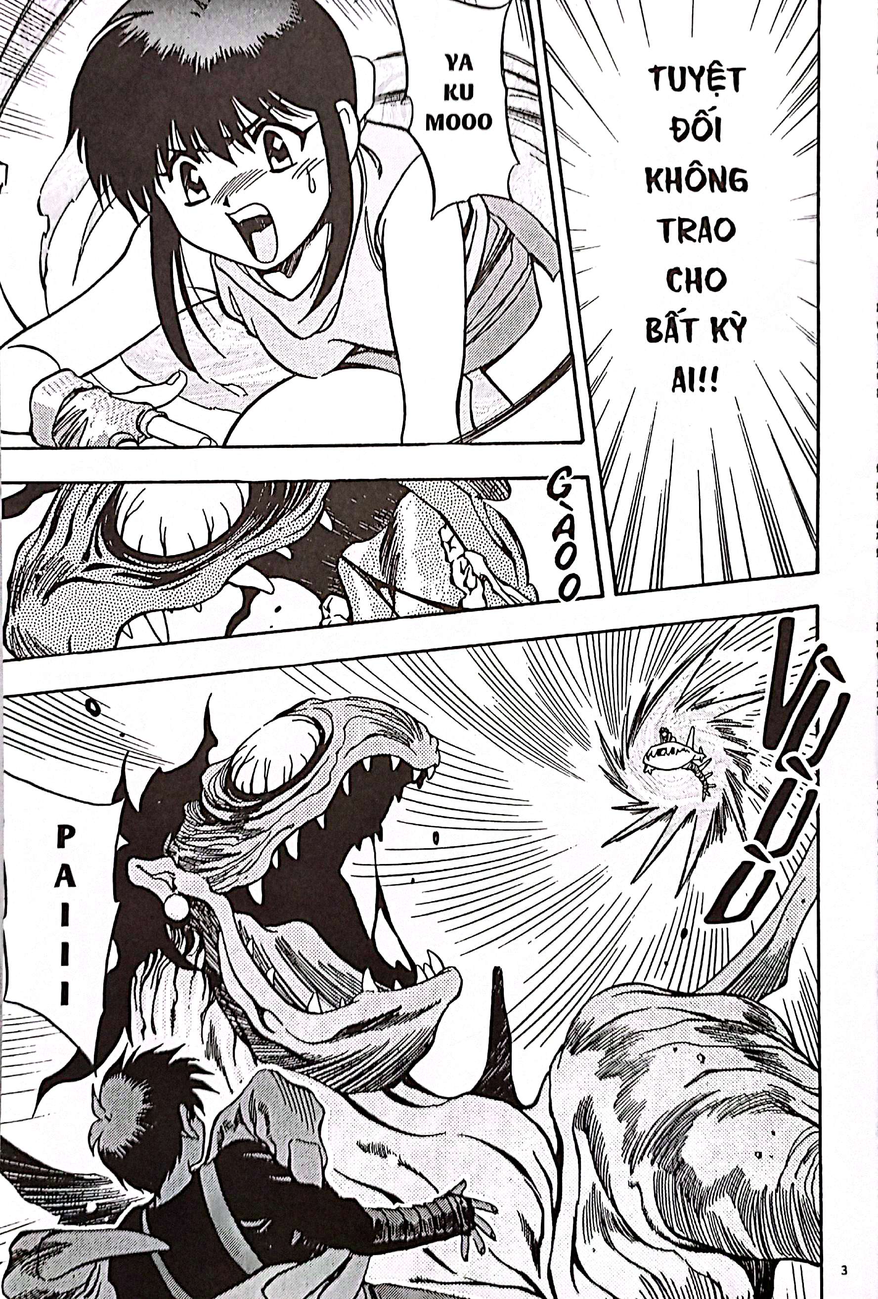 Bộ 3x3 Eyes - Cô Bé Ba Mắt - Tập 19 - Tặng Kèm Card Giấy - Ảnh 5