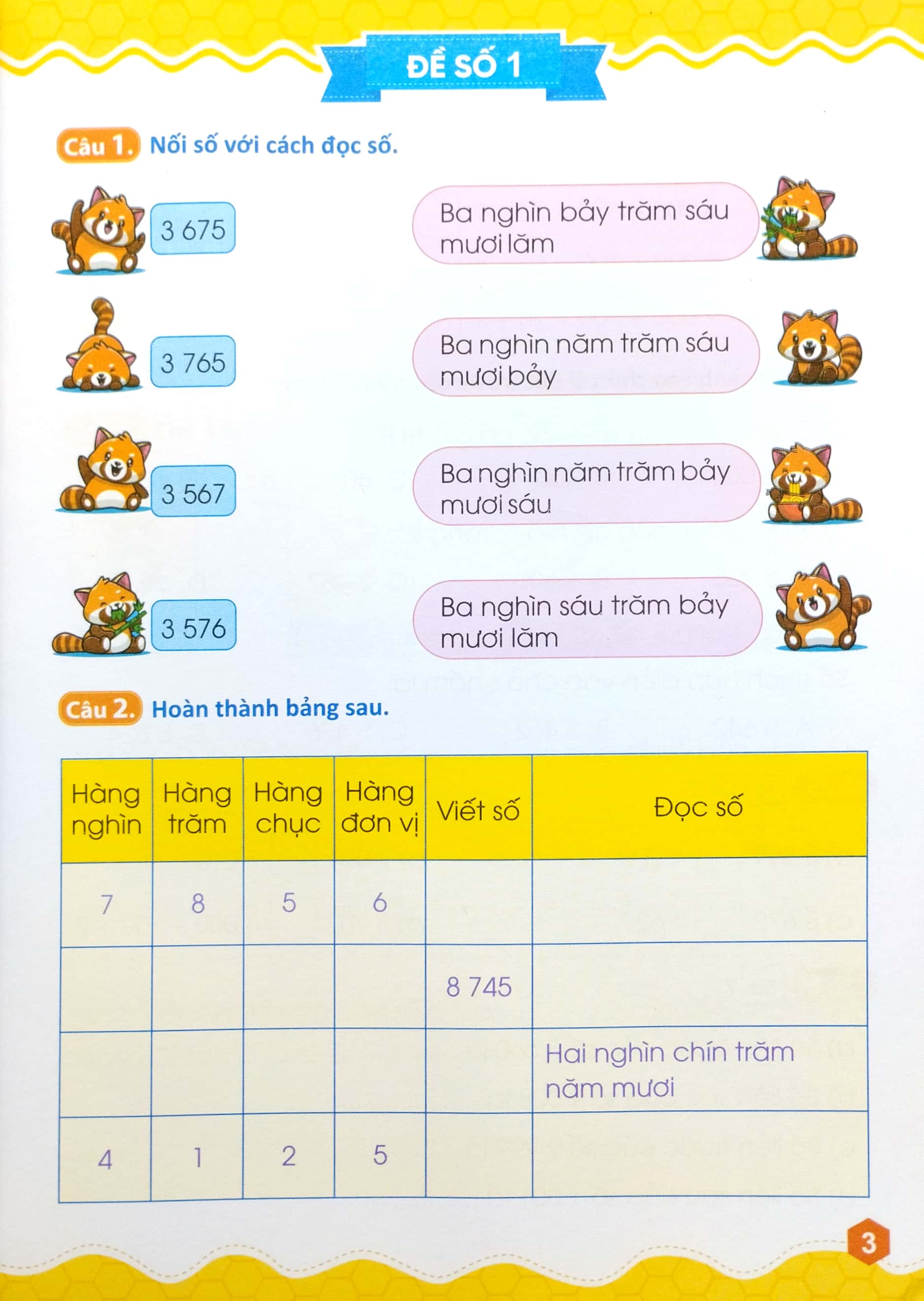 bộ 45 đề ôn luyện và kiểm tra toán 3 - tập 2 (biên soạn theo chương trình giao dục phổ thông mới) - Ảnh 5