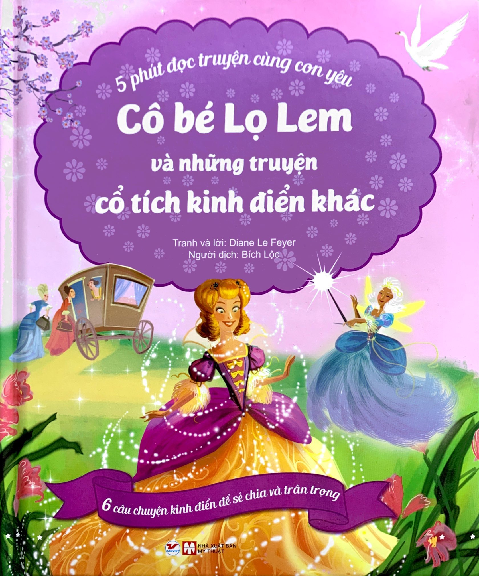 bộ 5 phút đọc truyện cùng con yêu - cô bé lọ lem và những truyện cổ tích kinh điển khác - Ảnh 2