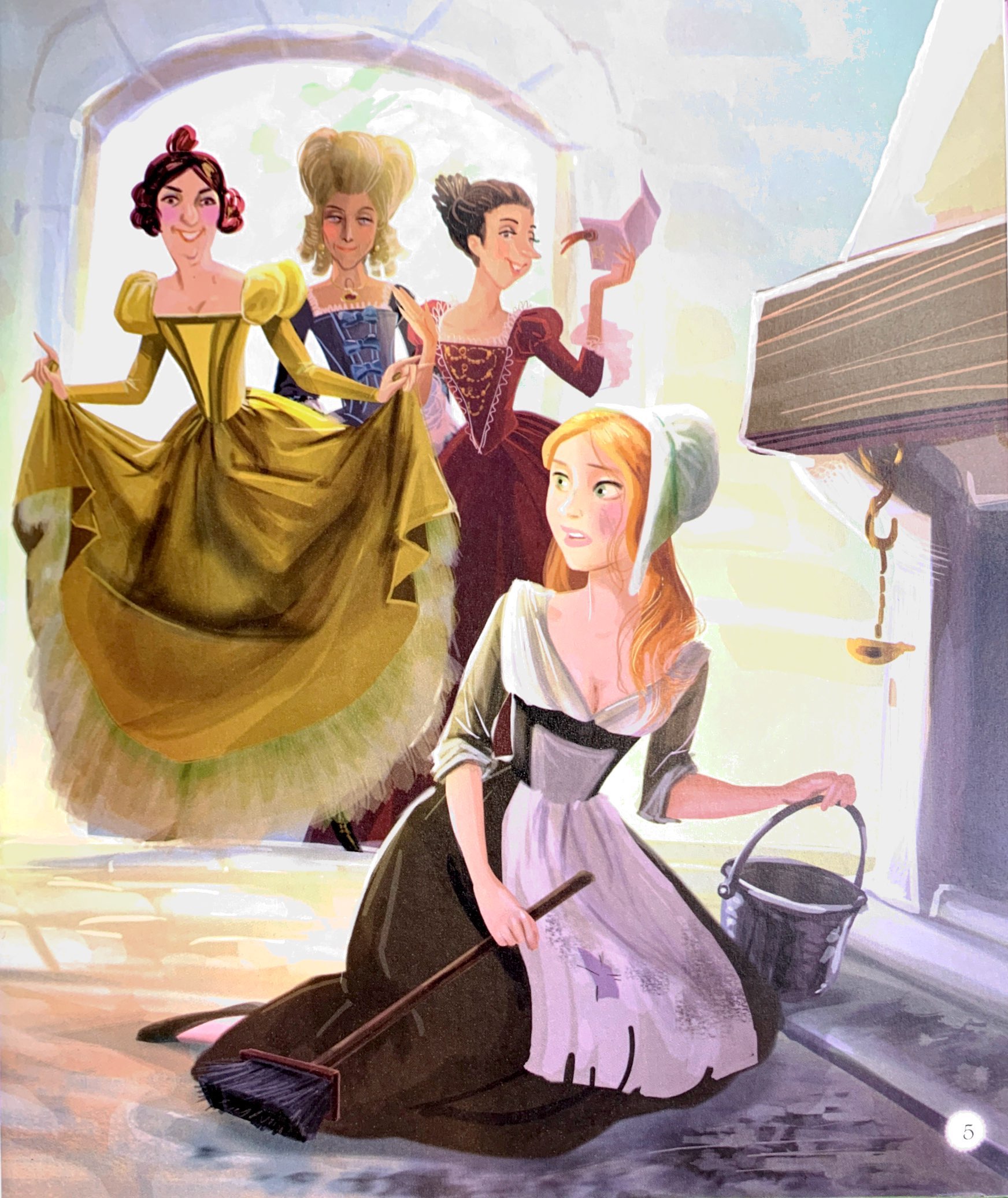 bộ 5 phút đọc truyện cùng con yêu - cô bé lọ lem và những truyện cổ tích kinh điển khác - Ảnh 4