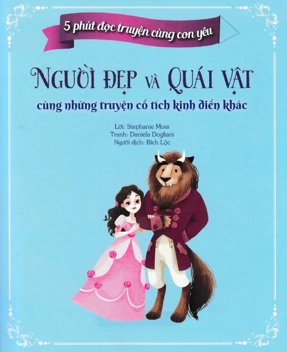 bộ 5 phút đọc truyện cùng con yêu - người đẹp và quái vật - Ảnh 3