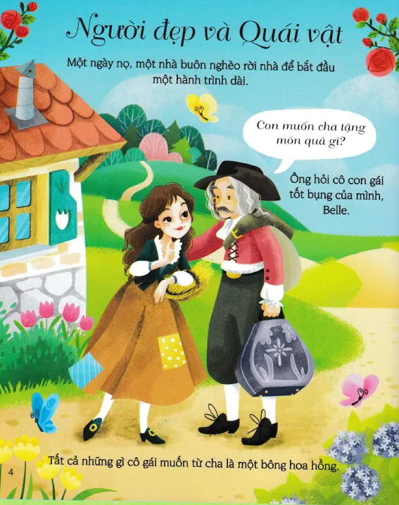 bộ 5 phút đọc truyện cùng con yêu - người đẹp và quái vật - Ảnh 5