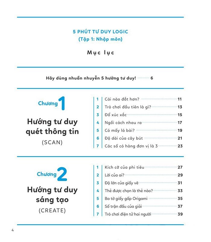 bộ 5 phút tư duy logic - tập 1: nhập môn - Ảnh 5