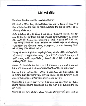 bộ 5 phút tư duy logic - tập 2 (cơ bản) - Ảnh 3