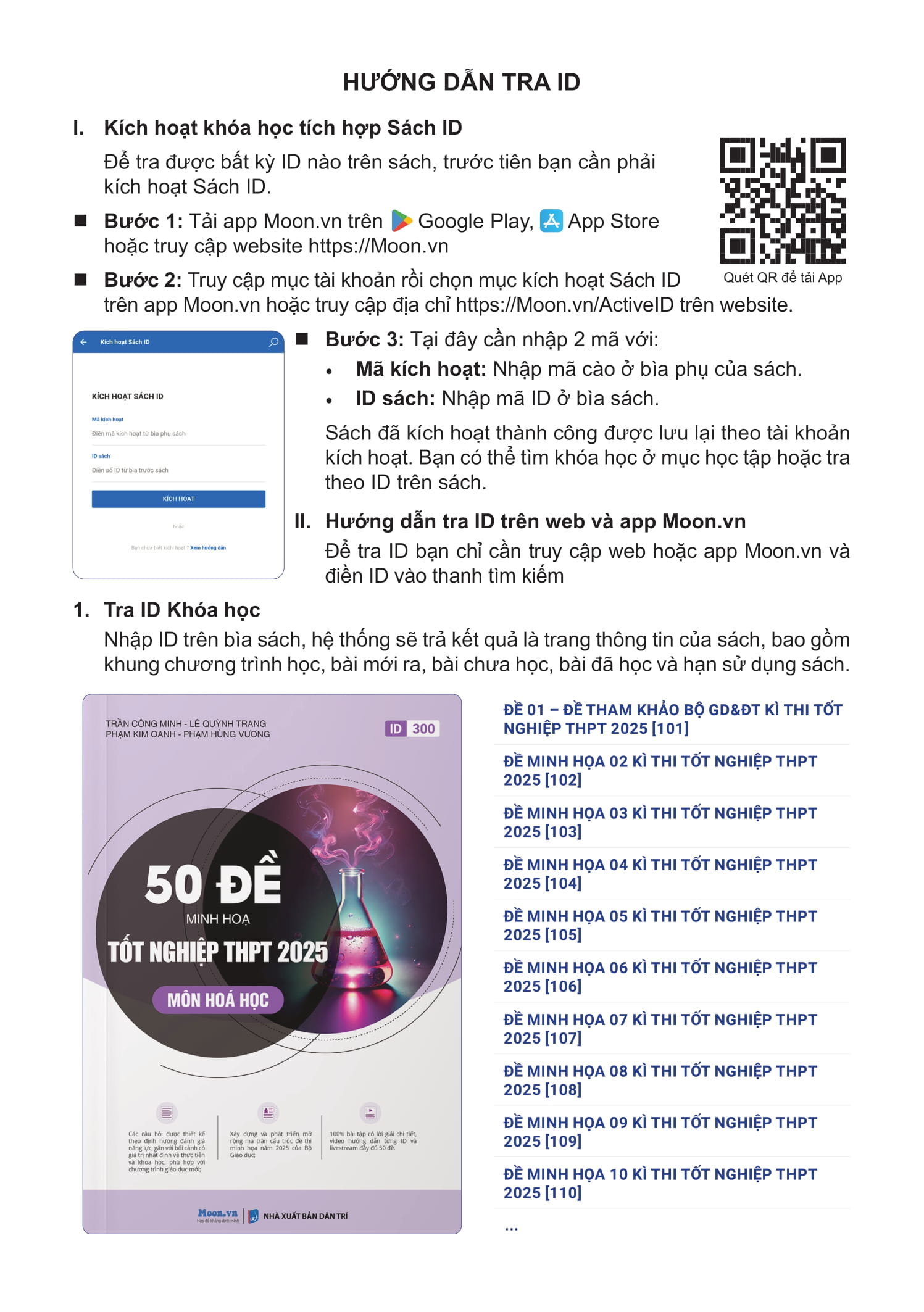 Bộ 50 Đề Minh Họa Tốt Nghiệp THPT 2025 - Môn Hóa Học - Ảnh 6